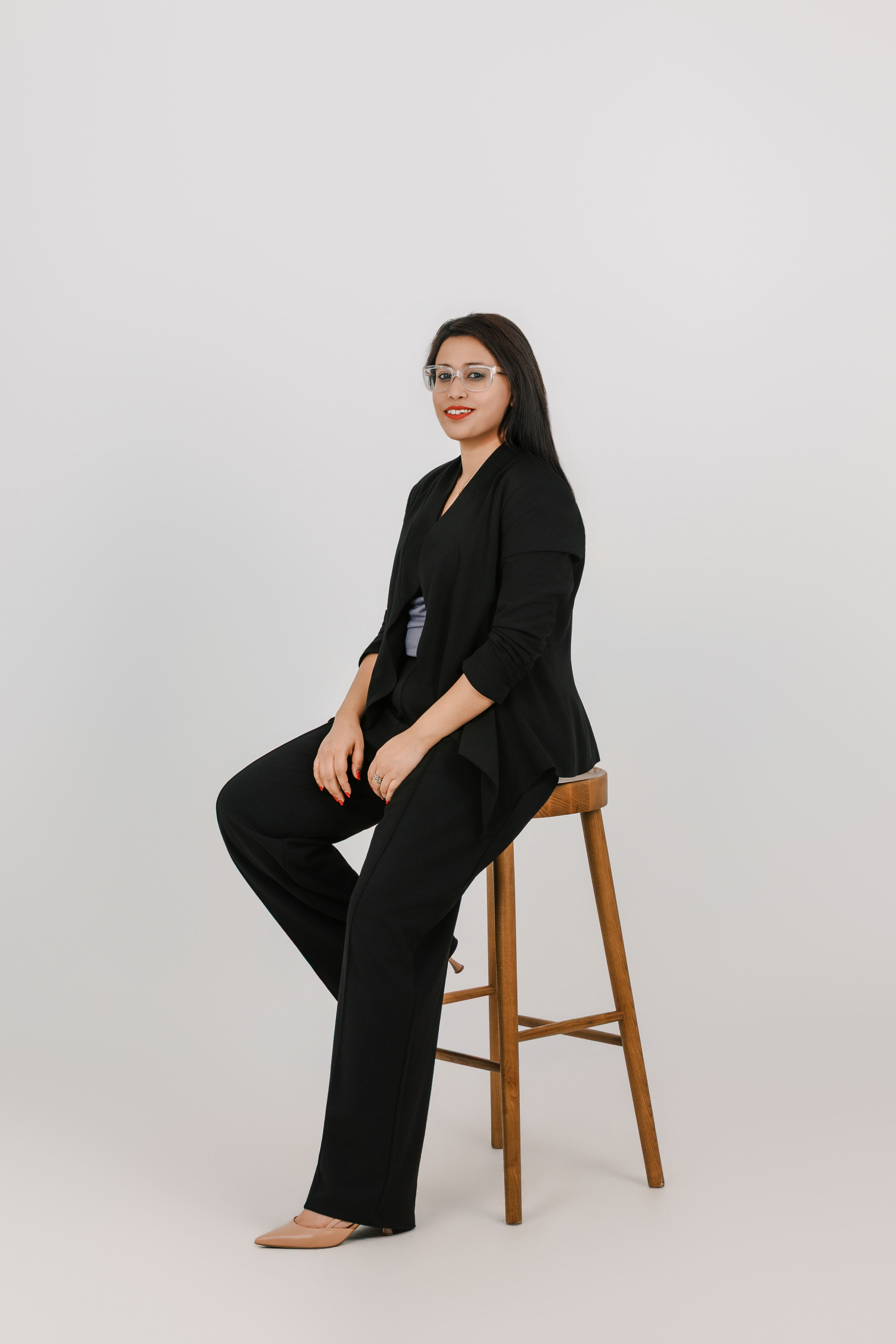 Full-length portrait of The Brand Vault founder